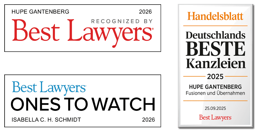Best Lawyers 2026: HUPE GANTENBERG 